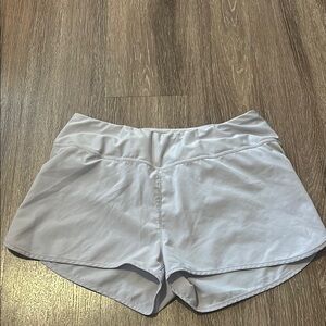 MPG White Athletic Shorts Lightweight Elastic Waist
